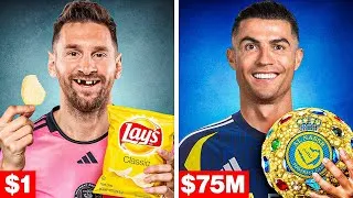 Thumbnail: $1 VS $75,000,000 Things Football Players Bought