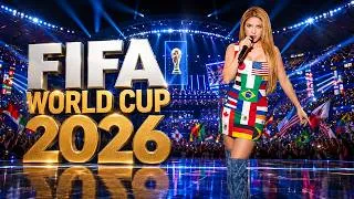 Thumbnail: Wavin’ Flag 2026 - Shakira ft. K’NAAN | FIFA World Cup Energy ⚽🔥 Epic Anthem Vibes