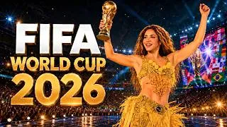 Thumbnail: Shakira - Dare (La La La)⚽ FIFA World Cup 2026 | Epic Stadium Vibes & Emotional Football Anthem