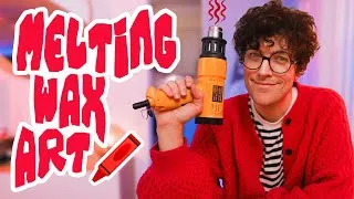 Thumbnail: Melting Wax Crayons Like It's 2012