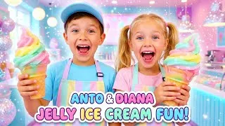 Thumbnail: 🍦 The ABSOLUTE BEST Pretend Play for Kids Ice Cream Lovers | Diana & Anto Ice Cream Shop 🍭