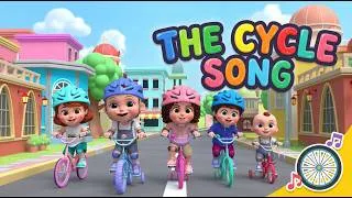 Thumbnail: The Cycle Song 🚲 | Fun Bicycle Song for Kids | Learn & Sing Along | Nursery Rhymes & Kids Songs