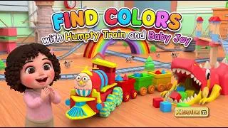 Thumbnail: Find Colors with Humpty Train 🌈🚂 | Learn Colors for Kids | Fun Toddler Song | KiddiesTV