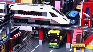 Thumbnail: LEGO City Bus & Train Adventure 🚍🚂 | Tayo Bus Stop Motion Story for Kids | Lego stop motion video