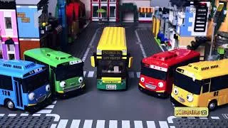Thumbnail: LEGO City Fun with Passenger Train and Buses | Lego City Short Stories | KiddiesTV