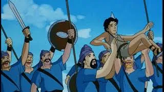 Thumbnail: REY DAVID | Película de la Biblia | Película Animada Completa en Español