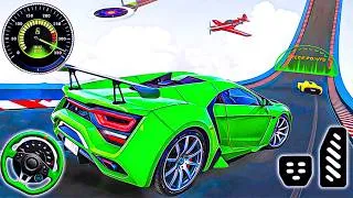 Thumbnail: Superhero Car Mega Ramp Car Race - Impossible GT Stunts Driving Tracks  Racing  - Android GamePlay
