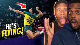 Thumbnail: The Scariest Jumper in Volleyball? 😱 Darlan Souza Highlights Reaction