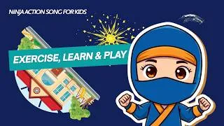 Thumbnail: Ninja Action Song for Kids | Exercise, Learn & Play | Kids, Nature & the World