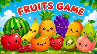 Thumbnail: Learn Fruit Names for Kids 🍎 Guess the Fruit Game for Toddlers Educational Learning for Preschoolers