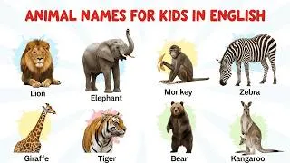 Thumbnail: 70 Wild Animal Sounds for Kids | Learn Animal Names & Sounds | Educational Kids Video
