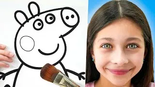 Thumbnail: Painting a Peppa Pig Family!