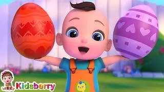 Thumbnail: Find the Easter Eggs | Easter Bunny Egg Surprise | Kidsberry Nursery Rhymes & Baby Songs