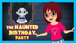Thumbnail: 👻🎂 THE HAUNTED BIRTHDAY PARTY 😱 | Spooky Mystery Adventure Story for Kids | Tia & Tofu