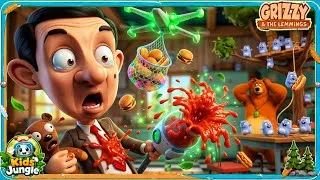 Thumbnail: ​Ultimate BBQ Disaster 🍔🤣 Mr Bean Meets Grizzy & the Lemmings