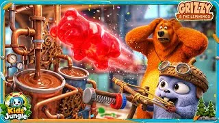 Thumbnail: The Ultimate Sugar Explosion 🍫💥 grizzy and the lemmings chocolate battle