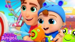 Thumbnail: Carnival Competition 🎠 | Little Angel Sing Along Songs for Kids | It's Karaoke Time 🎶