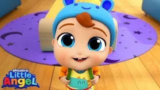 Thumbnail: Getting Ready for School 🏫 | Little Angel Sing Along Songs for Kids | It's Karaoke Time 🎶