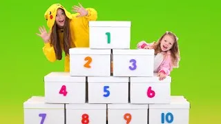 Thumbnail: Kids  playing and learn 1 to 10 game | Preschool toddler learn