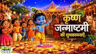 Thumbnail: कृष्ण जन्माष्टमी स्पेशल सांग | प्यारे बाल कृष्ण | Janmashtami Song | Baby Songs | Hindi Rhymes