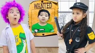 Thumbnail: Police Annie and Suri Pretend to Caught Sammy w/Funny Moments