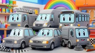 Thumbnail: CAR Tuning Shop  Car Transformation Song for Kids  Police Car, Fire Truck & More!