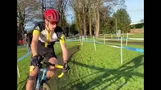 Thumbnail: Ruan Vorster wins Scottish Cyclocross Junior championship on 56cm HUP evo