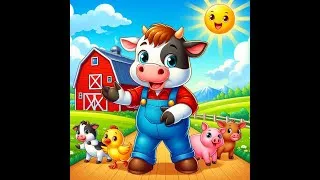 Thumbnail: "Old MacDonald's Farm – Fun Animal Song for Kids | E-I-E-I-O Nursery Rhyme"