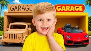 Thumbnail: Toy Car Garage & More Car Adventures with Oliver