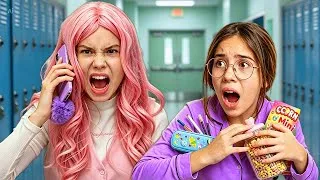 Thumbnail: Back to School Stories 🎒 Funny School Adventures with Stacy, Barbie &Johny | School Stories for Kids