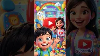 Thumbnail: 🎉 Welcome to Alex's First YouTube Channel! 🌈