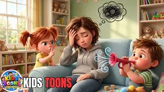 Thumbnail: 🔇🤫 Quiet Time for Kids 🌙 | Learn When to Be Loud or Quiet! 🎵👶
