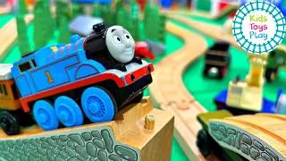 Thumbnail: Liam Built a Giant Thomas Wooden Railway—Can We Make It Work?