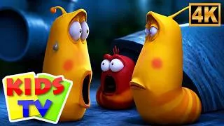 Thumbnail: Fun Adventure - Yellow Terminator with Larva, Funny Cartoon Show for Kids