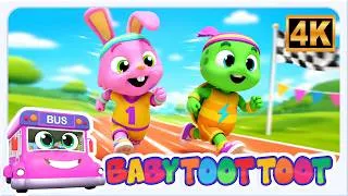 Thumbnail: The Hare and the Tortoise | Animated Moral Story for Kids | Classic Bedtime Story