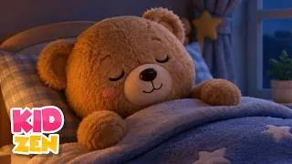 Thumbnail: Baby Sleep Music🌙 Sleepy Teddy Bear | Soft Music Box Lullabies | 12 Hours All Night