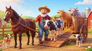Thumbnail: Old MacDonald Meets Aliens! 👽🚜 | Moon Rescue Adventure | Kids Cartoon Song