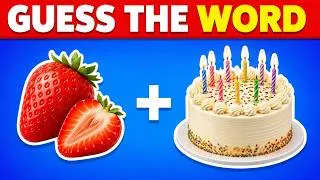 Thumbnail: Guess the WORD by Emojis? 🤔🙄 🧠 Emoji Quiz | 100 Emoji Puzzle Challenge | 100 Fun Brain Teasers