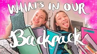 Thumbnail: WHAT'S IN OUR BACKPACKS 2020 | juniors in high school