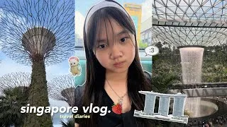 Thumbnail: SINGAPORE VLOG 🍓: shopping, school trip, night views, exploring, bike rides