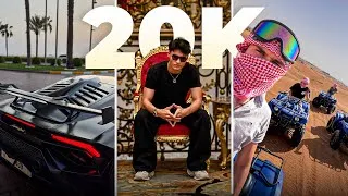 Thumbnail: how I helped my 20 year old student make 20K in 30 days with his AI Agency in Dubai