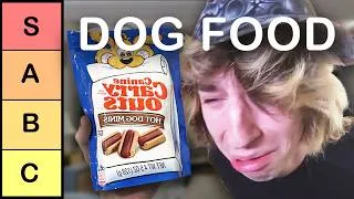 Thumbnail: Dog Treat Tier List (Taste Test)