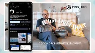 Thumbnail: Coach 8/5 Haul | Loved Leather 8/5 Drop, Macy's & TikTok Shop Deals!