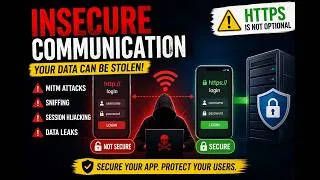 Thumbnail: Insecure Communication Explained (Mobile App Security for Beginners)