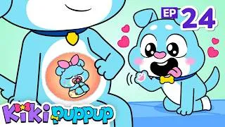 Thumbnail: [NEW] Baby Born Song 👶 | EP24 | Welcome to Our Family | Kikipuppup Nursery Rhymes