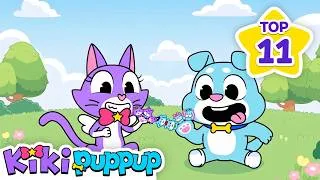 Thumbnail: @Kikipuppup BEST Kids Nursery Rhymes🎶 | +Compilation | Mother Goose | Kids Song