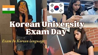 Thumbnail: [🇰🇷 Vlog] Exam Day In Korea | Indian Student 🇮🇳 #indian #student #korea #gkstudy 