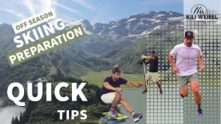 Thumbnail: Off season skiing training - quick tips by kili weibel
