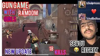 Thumbnail: PUBG Mobile With Random Girls || Gun Game  || 18 Kills ||