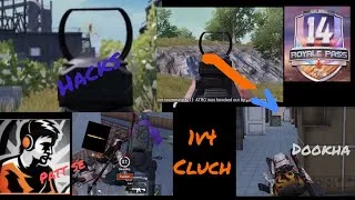 Thumbnail: PUBG Mobile Intense gameplay || Dynamo patt se headshot || 1v4 Cluch ||  Hacks